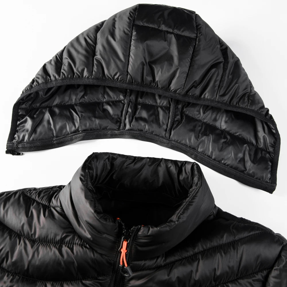 Winter Men Windproof Warm Hooded Jacket Parkas Coat Men Thick Outdoor Waterproof Jacket Parka Men Autumn Hat Outfits Parkas Male