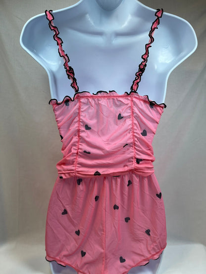 Sexy Women's Pajama 2pcs Set Shorts Suit Print Underwear Pijama Lingerie Camisoles Tanks Nighty Ladies Loungewear Homewear